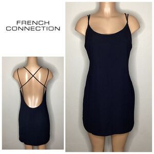 New. French Connection black mini dress. 8. Retails $149
